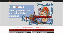 Desktop Screenshot of boxequalsart.com